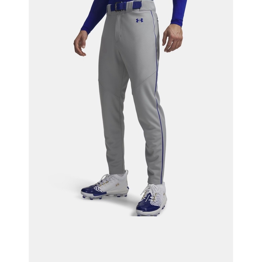 Under Armour UA Utility Piped Men's Baseball Pants Grey small